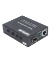 ic intracom INTELLINET 508216 Intellinet Gigabit PoE+ Media konwerter 1x1000Base-T RJ45 na 1xSFP PoE+ Injector - nr 21