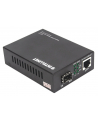 ic intracom INTELLINET 508216 Intellinet Gigabit PoE+ Media konwerter 1x1000Base-T RJ45 na 1xSFP PoE+ Injector - nr 38