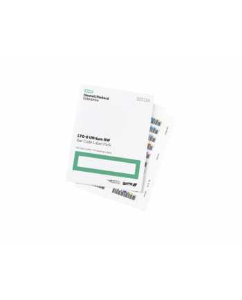 hewlett packard enterprise HPE LTO-8 Ultrium RW Bar Code Label Pack nr 2