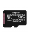 KINGSTON 512GB micSDXC Canvas Select Plus 100R A1 C10 Single Pack w/o ADP - nr 4