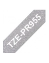BROTHER TZEPR955 Taśma Brother 24mm White on Premium Silver - nr 11