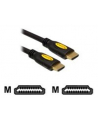 Delock kabel HDMI/HDMI V1.4, 3D TV pozłacane końcówki 3m - nr 36