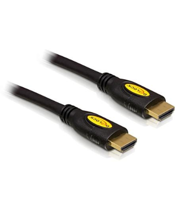 Delock kabel HDMI/HDMI V1.4, 3D TV pozłacane końcówki 3m