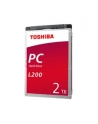toshiba europe TOSHIBA HDWL120UZSVA Dysk twardy Toshiba L200, 2.5, 2TB, SATA/600, 5400RPM, 128MB cache - nr 26