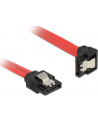 DELOCK 83977 Delock Kabel SATA 6 Gb/s prosty skierowany do dołu 20 cm czerwony - nr 12