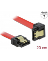 DELOCK 83977 Delock Kabel SATA 6 Gb/s prosty skierowany do dołu 20 cm czerwony - nr 9
