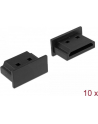 DELOCK 64030 Delock Osłona przeciwkurzowa gniazdo HDMI (F) bez uchwytu, 10 szt. czarna - nr 16