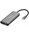 SANDBERG 136-18 Sandberg Stacja dokująca USB-C - HDMI+LAN+SD+USB, 61W - nr 9