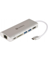 SANDBERG 136-18 Sandberg Stacja dokująca USB-C - HDMI+LAN+SD+USB, 61W - nr 11