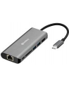 SANDBERG 136-18 Sandberg Stacja dokująca USB-C - HDMI+LAN+SD+USB, 61W - nr 13