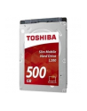 toshiba europe TOSHIBA HDWK105UZSVA Dysk twardy Toshiba L200, 2.5, 500GB, SATA/600, 5400RPM, 8MB cache - nr 16