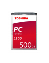 toshiba europe TOSHIBA HDWK105UZSVA Dysk twardy Toshiba L200, 2.5, 500GB, SATA/600, 5400RPM, 8MB cache - nr 7