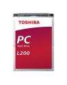 toshiba europe TOSHIBA HDWL120EZSTA Dysk twardy Toshiba L200, 2.5, 2TB, SATA/600, 5400RPM, 128MB cache, BOX - nr 12