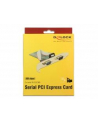 DELOCK 89555 Delock Card PCI express -> 2x RS-232, DB9 (M) - nr 9