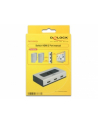 DELOCK 87663 Delock przełącznik Video 2-port HDMI - ręczny, szary - nr 5