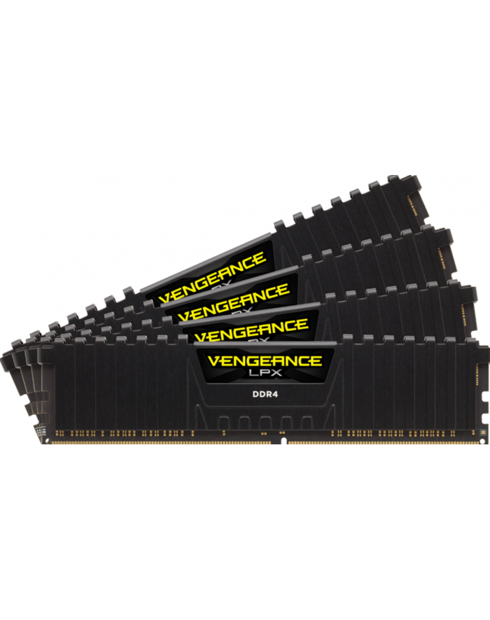 CORSAIR CMK64GX4M4D3000C16 Corsair Vengeance LPX Pamięć DDR4 64GB (4x16GB) 3000MHz CL16 1.35V XMP 2.0 Black główny