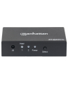 ic intracom MANHATTAN 207867 Manhattan 2-portowy przełącznik AV HDMI 2x1 4K@60Hz zasilanie AC pilot IR - nr 2