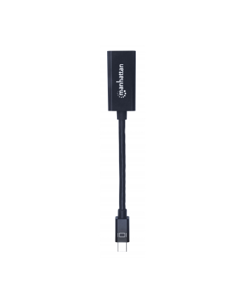 ic intracom MANHATTAN 151528 Manhattan Kabel adapter Mini DisplayPort na HDMI M/F 1080p Full HD 15cm czarny