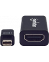 ic intracom MANHATTAN 151528 Manhattan Kabel adapter Mini DisplayPort na HDMI M/F 1080p Full HD 15cm czarny - nr 18