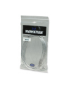 ic intracom MANHATTAN 340458 Manhattan Kabel USB 2.0 A-B M/M 3m srebrny - nr 2