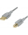 ic intracom MANHATTAN 340458 Manhattan Kabel USB 2.0 A-B M/M 3m srebrny - nr 6