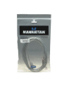 ic intracom MANHATTAN 340502 Manhattan Przedłużacz USB 2.0 A-A M/Ż 4,5m przezroczysty srebrny - nr 2