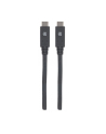 ic intracom MANHATTAN 354905 Manhattan Kabel USB-C 3.1 Gen1, USB C/USB C M/M 2m czarny - nr 4