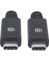 ic intracom MANHATTAN 354905 Manhattan Kabel USB-C 3.1 Gen1, USB C/USB C M/M 2m czarny - nr 9
