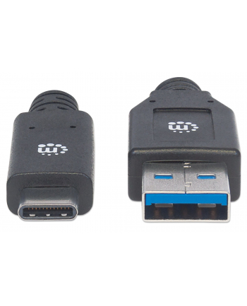 ic intracom MANHATTAN 354981 Manhattan Kabel USB-C 3.1 Gen1, USB C/USB A M/M 3m czarny