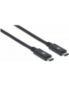 ic intracom MANHATTAN 355223 Manhattan Kabel USB-C 3.1 Gen2, USB C/USB C M/M 1m czarny - nr 27