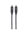 ic intracom MANHATTAN 355223 Manhattan Kabel USB-C 3.1 Gen2, USB C/USB C M/M 1m czarny - nr 29