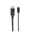 ic intracom MANHATTAN 152464 Manhattan Kabel monitorowy adapter USB-C na DisplayPort DP 4K M/M czarny 2m - nr 12