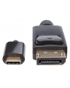 ic intracom MANHATTAN 152464 Manhattan Kabel monitorowy adapter USB-C na DisplayPort DP 4K M/M czarny 2m - nr 14