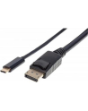 ic intracom MANHATTAN 152464 Manhattan Kabel monitorowy adapter USB-C na DisplayPort DP 4K M/M czarny 2m - nr 26