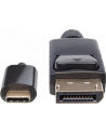 ic intracom MANHATTAN 152464 Manhattan Kabel monitorowy adapter USB-C na DisplayPort DP 4K M/M czarny 2m - nr 27