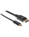 ic intracom MANHATTAN 152471 Manhattan Kabel monitorowy adapter USB-C na DisplayPort DP 4K M/M czarny 1m - nr 5