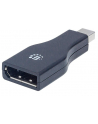 ic intracom MANHATTAN 354141 Manhattan Adapter Mini DisplayPort na DisplayPort M/F pasywny czarny - nr 2