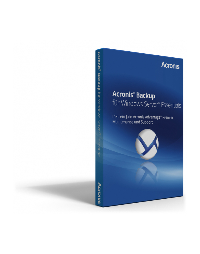 ACRONIS G1EXCPZZS21 Acronis Backup Standard Windows Server Essentials License – Co-term Renewal AAP główny