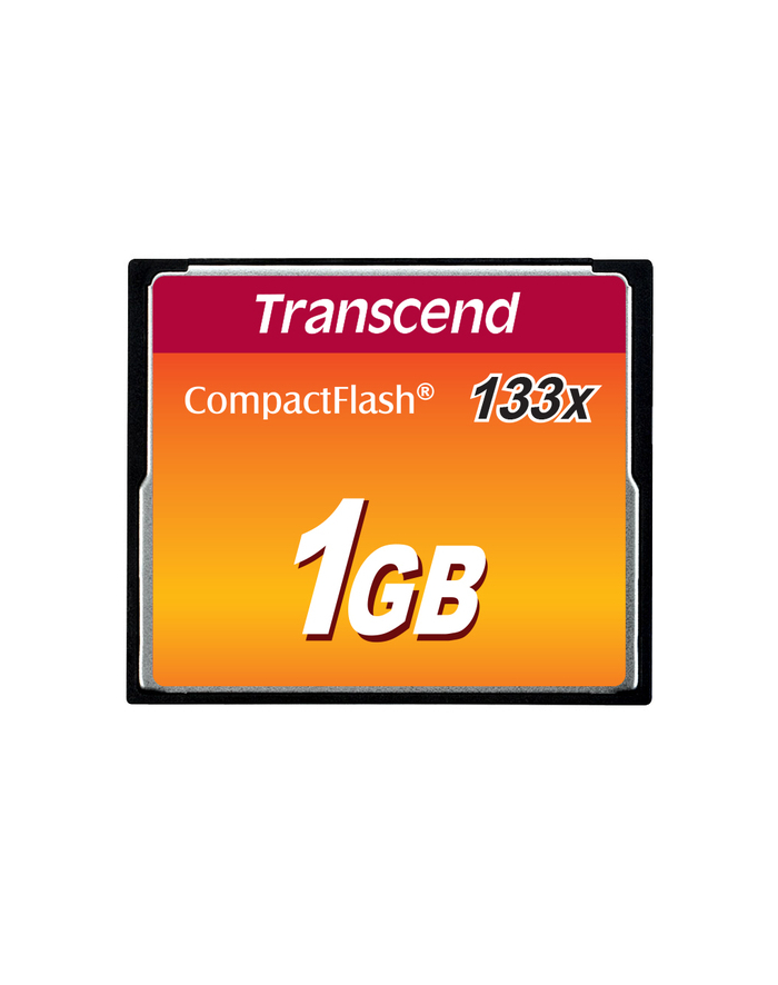 TRANSCEND TS1GCF133 Transcend Compact Flash 1GB High Speed 133x główny