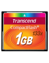 TRANSCEND TS1GCF133 Transcend Compact Flash 1GB High Speed 133x - nr 1