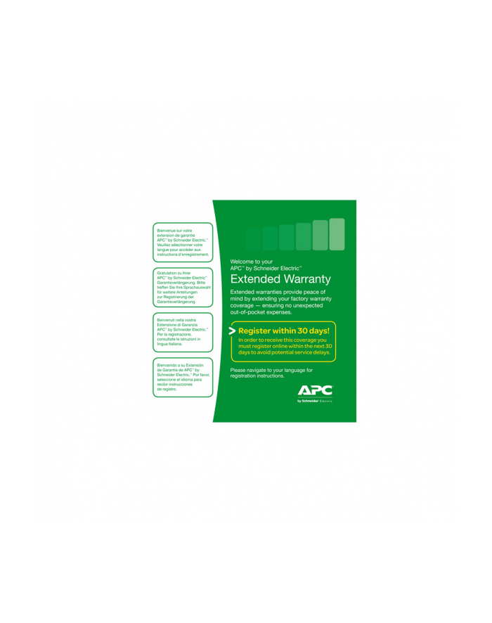 APC WBEXTWAR1YR-SP-01A Service Pack 1 Year Warranty Extension (for new product purchases) główny