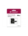 TRANSCEND TS64GUSD350V Transcend 64GB microSD with adapter U1 High Endurance - nr 10