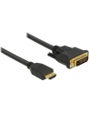 DELOCK 85651 Delock Dwukierunkowy kabel HDMI do DVI 24+1 0,5 m - nr 18