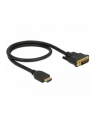 DELOCK 85651 Delock Dwukierunkowy kabel HDMI do DVI 24+1 0,5 m - nr 6