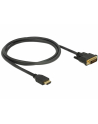 DELOCK 85652 Delock Dwukierunkowy kabel HDMI do DVI 24+1 1 m - nr 10