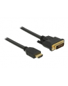 DELOCK 85652 Delock Dwukierunkowy kabel HDMI do DVI 24+1 1 m - nr 12
