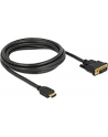 DELOCK 85654 Delock Dwukierunkowy kabel HDMI do DVI 24+1 2 m - nr 15
