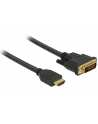 DELOCK 85654 Delock Dwukierunkowy kabel HDMI do DVI 24+1 2 m - nr 5