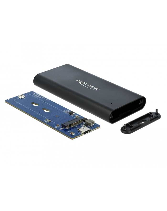 DELOCK 42614 Delock Obudowa zewnętrzna M.2 NVME PCIE SSD USB 3.1 GEN 2 USB TYPE-C (F) główny