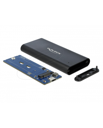 DELOCK 42614 Delock Obudowa zewnętrzna M.2 NVME PCIE SSD USB 3.1 GEN 2 USB TYPE-C (F) nr 1